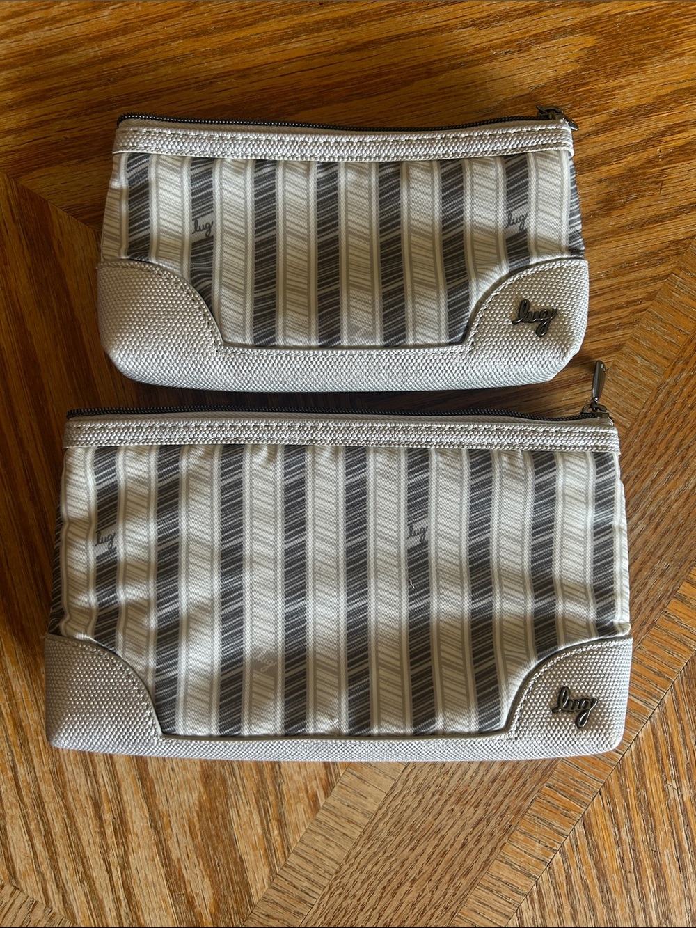 lug 2 piece cosmetic bags.